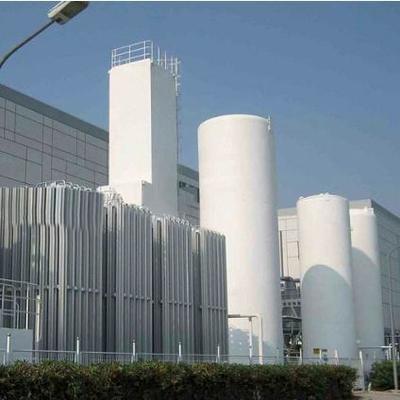 Вертикальный криогенный резервуар 1000L-5000L для жидкого кислорода, азота