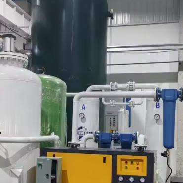 Промышленный PSA генератор кислорода с давлением 0,1-0,8 МПа и чистотой кислорода ≥90%±3% для лазерной резки