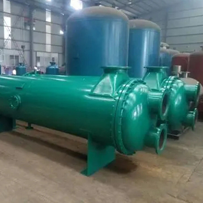 конденсатор теплообменного аппарата 0.6MPA 600mm трубки раковины 200C охлаженный водой