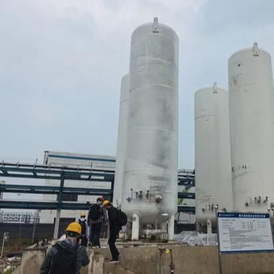 100-20000L ASME Стальная криогенная атмосферное давление LNG / CNG / LPG Газовый цилиндр / Складный бак