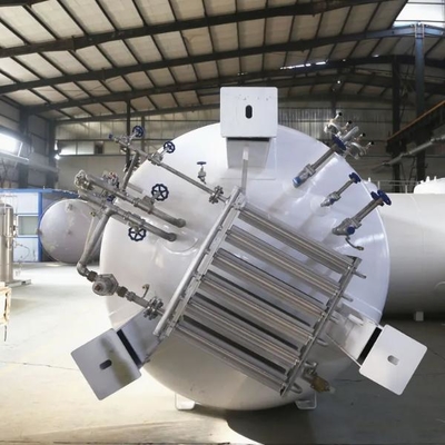 50 м3 0,8 МПа Горизонтальный Криогенный Резервуар для Хранения СПГ для Химической Промышленности