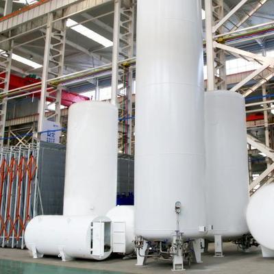 ASME промышленный резервуар из нержавеющей стали для хранения жидких криогенных веществ