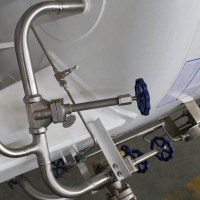 ASME промышленный резервуар из нержавеющей стали для хранения жидких криогенных веществ