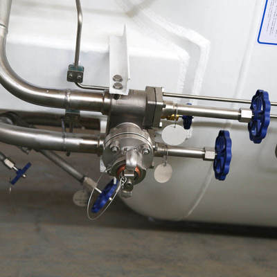 Криогенный резервуар для хранения объемом 3000 л, сертификат ASME