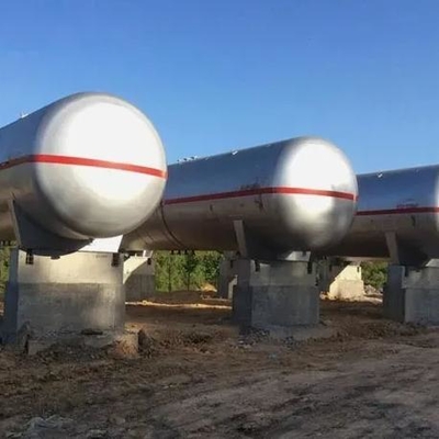 Заводская цена 56 м3 60000 литров резервуар для хранения СПГ 50 куб. м/45000 л резервуар для хранения СУГ
