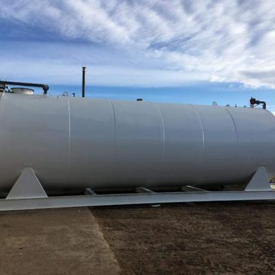 Вертикальный криогенный резервуар 1000L из нержавеющей стали LO2 LN2 LAr