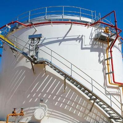 Резервуар для хранения СПГ из углеродистой стали объемом 30 м3 с вакуумной изоляцией