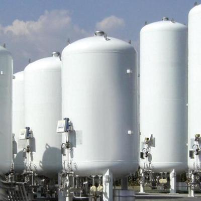 1000 л вертикальный криогенный резервуар для хранения жидкого азота 1,6 МПа