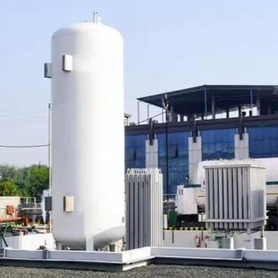 5-100 т криогенный резервуар хранения для СПГ LOX -196°C - 50°C