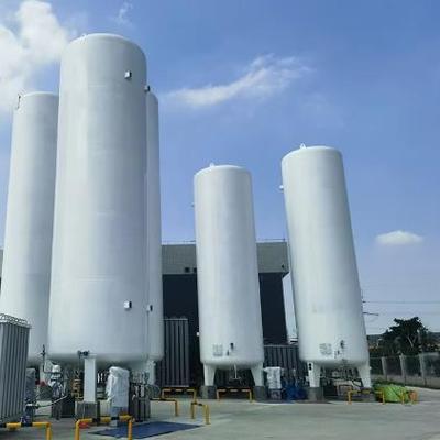 Вертикальный криогенный резервуар объемом 20 м3, давление 1,6 МПа