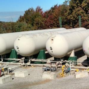 10м3 Вертикальный криогенный резервуар для хранения жидкого кислорода 1,6 МПа 304 из нержавеющей стали