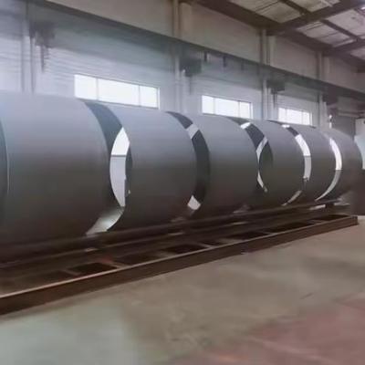 Вертикальный криогенный резервуар для хранения жидкого азота объемом 50000 л, нержавеющая сталь 304/316