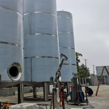 Резервуар для хранения СПГ объемом 50 м³ с диапазоном давления 0,5-25 бар