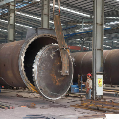 Криогенный резервуар из нержавеющей стали объемом 10000 л, давление 0,8 МПа