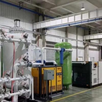 Генератор азота PSA для производства стекла производительностью 90 нм3/ч с чистотой 99,999% и точкой росы ≤-40℃