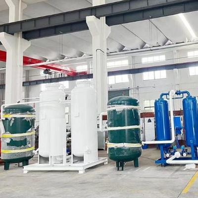 Высокопроизводительный генератор азота PSA 1-2000 м³/ч для фармацевтической промышленности с напряжением 220-575 В и гарантией 12 месяцев