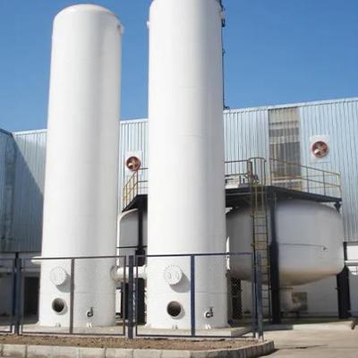 300Nm3/h 0,32kWh/Nm3 Энергосберегающая кислородная система VPSA для аэрации очистки сточных вод