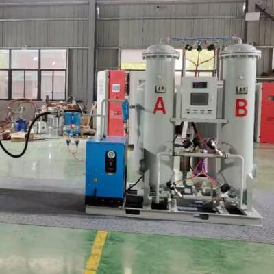 Генератор азота PSA производительностью 60 Нм³/ч, чистотой 99,99%, с выходным давлением 16 бар для резки нержавеющей стали