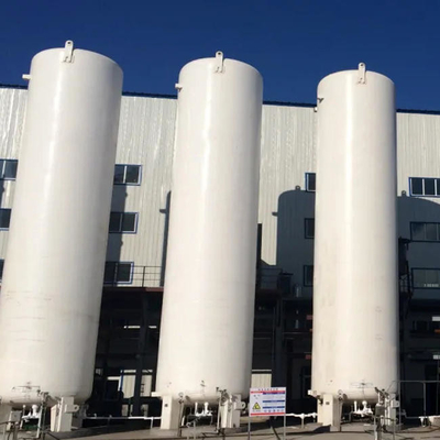 вертикали бака для хранения вакуума 150m3 слой криогенной двойной, танк удерживания жидкого азота 2m3