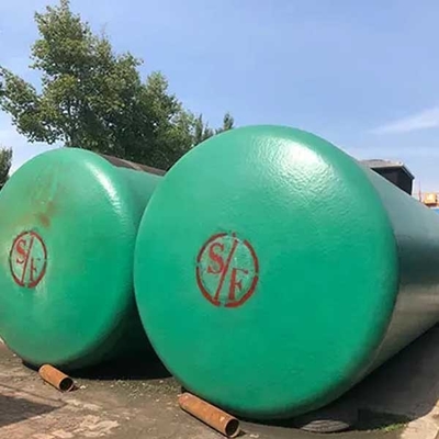 Промышленная стена 30cbm двойника танков 50000L SF нефтяной скважины стеклоткани