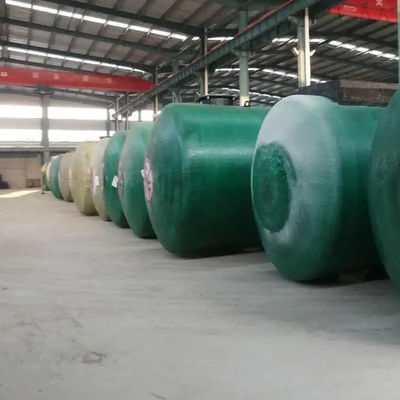 Надземный Подземный Резервуар для хранения дизельного топлива Горизонтальный