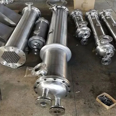 высокая температура теплообменного аппарата 4000x4000x200mm трубки раковины 150kw